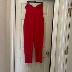 Strapless express jumpsuit